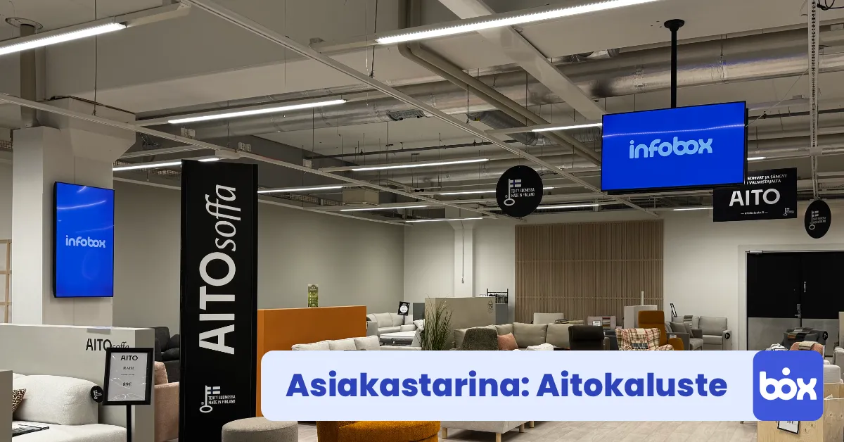 InfoBox kokemuksia: Aitokaluste