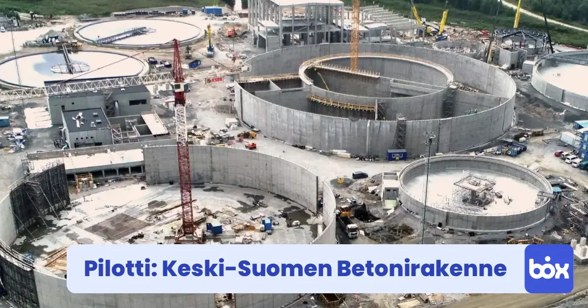 InfoBox kokemuksia: KSBR pilotoi infonäyttöjä työmaillaan