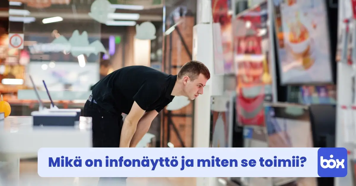 Mikä on infonäyttö: