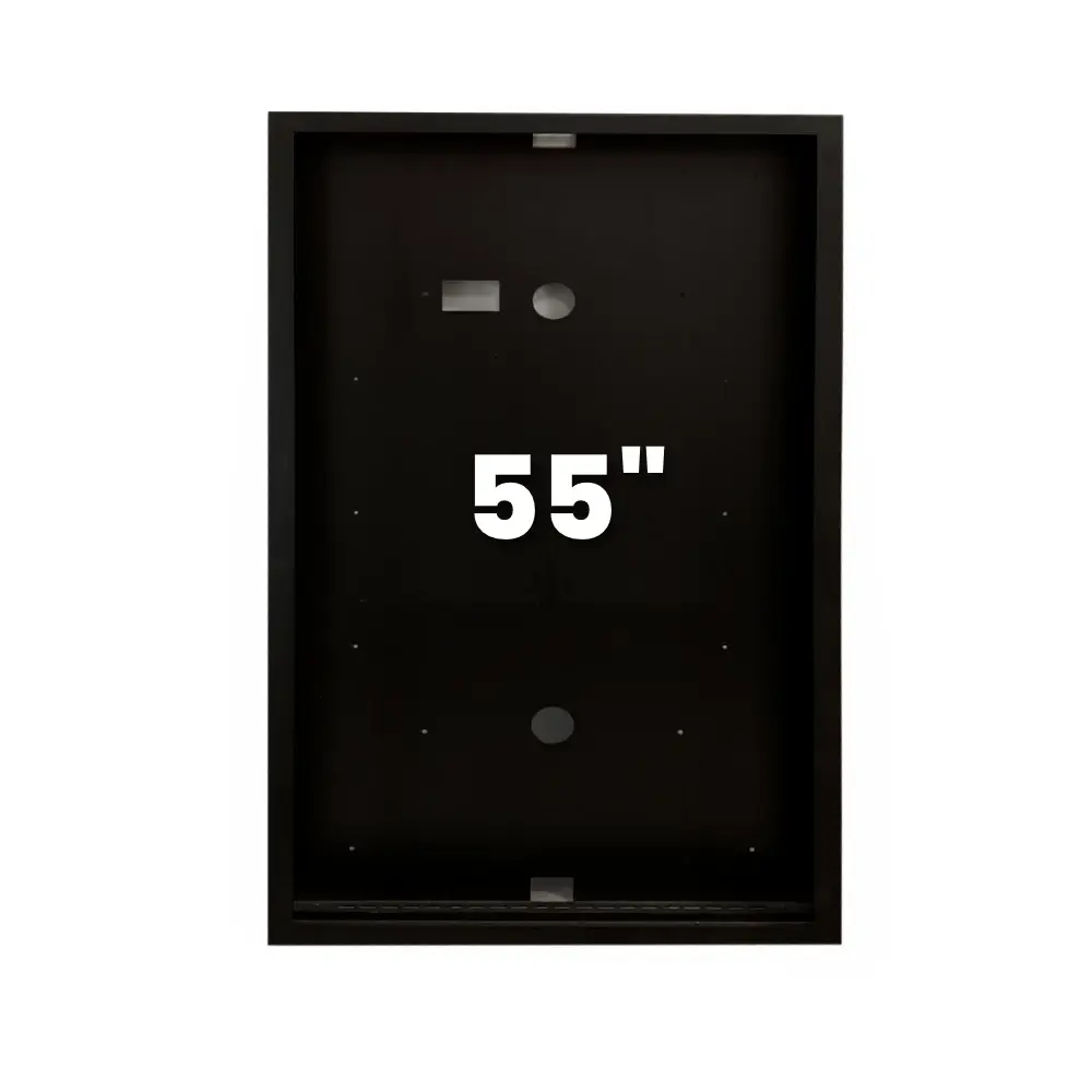 LH-Group suojakotelo sisään, 55" seinä musta