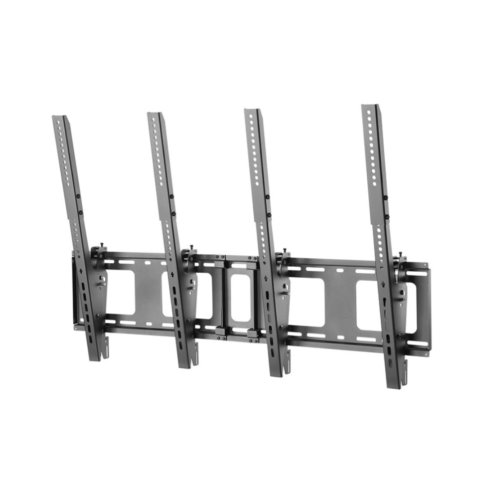 Neomounts seinäteline kahdelle näytölle, pysty 40-52" (NS-WMB200PBLACK)