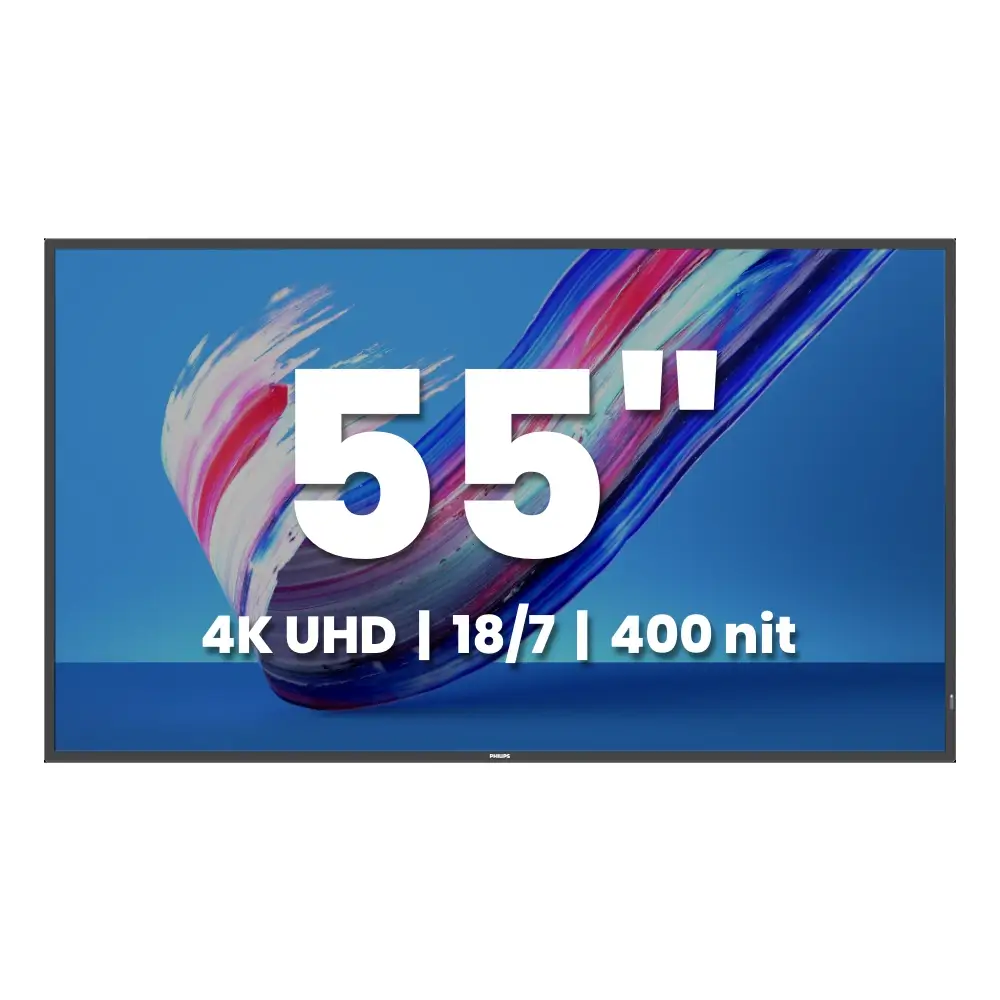 Philips infonäyttö, 55" 400 nit 18/7 (55BDL3650Q)