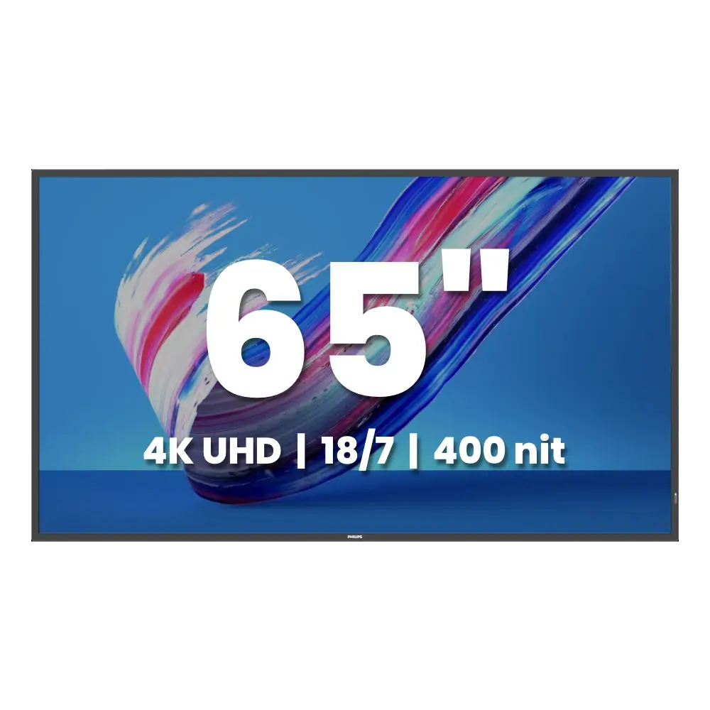 Philips infonäyttö, 65" 400 nit 18/7 (65BDL3650Q)