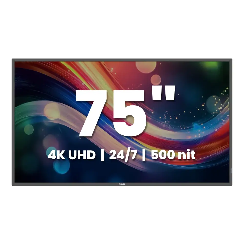 Philips infonäyttö, 75" 500 nit 24/7 (75BDL4050Q)