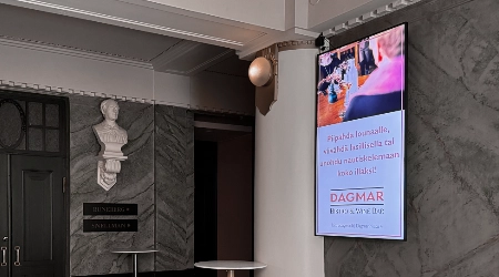 Infonäyttö toimistoon: